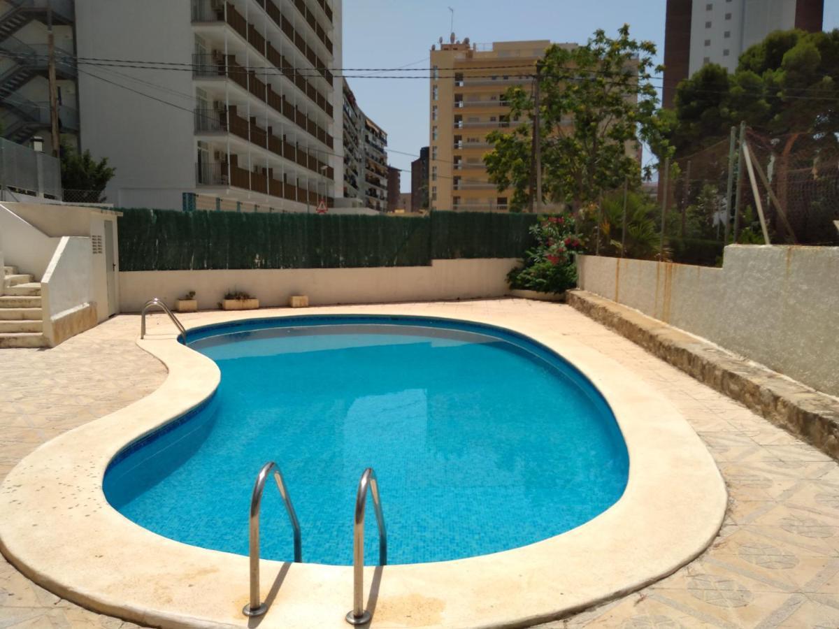 Agustina Apartment In Rincon De Loix -Free Parking, Wi-Fi, Pool, New Air Conditioning, Sea View 베니돔 외부 사진