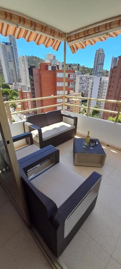 Agustina Apartment In Rincon De Loix -Free Parking, Wi-Fi, Pool, New Air Conditioning, Sea View 베니돔 외부 사진