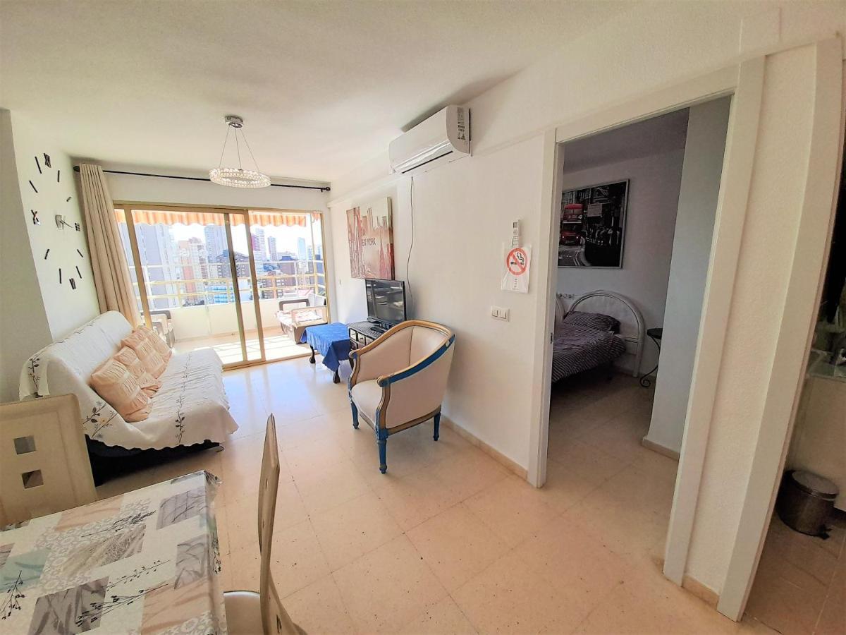 Agustina Apartment In Rincon De Loix -Free Parking, Wi-Fi, Pool, New Air Conditioning, Sea View 베니돔 외부 사진