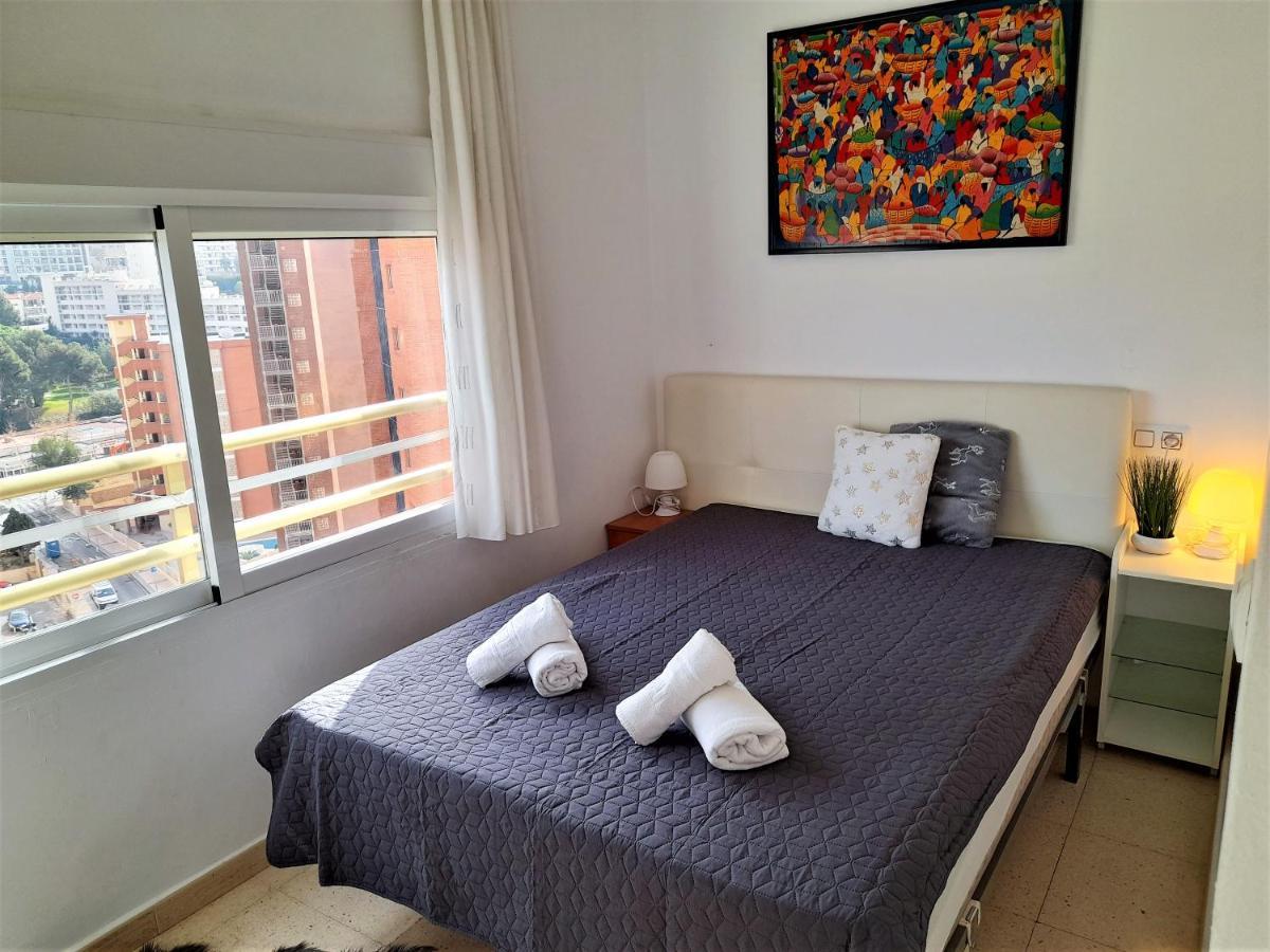 Agustina Apartment In Rincon De Loix -Free Parking, Wi-Fi, Pool, New Air Conditioning, Sea View 베니돔 외부 사진